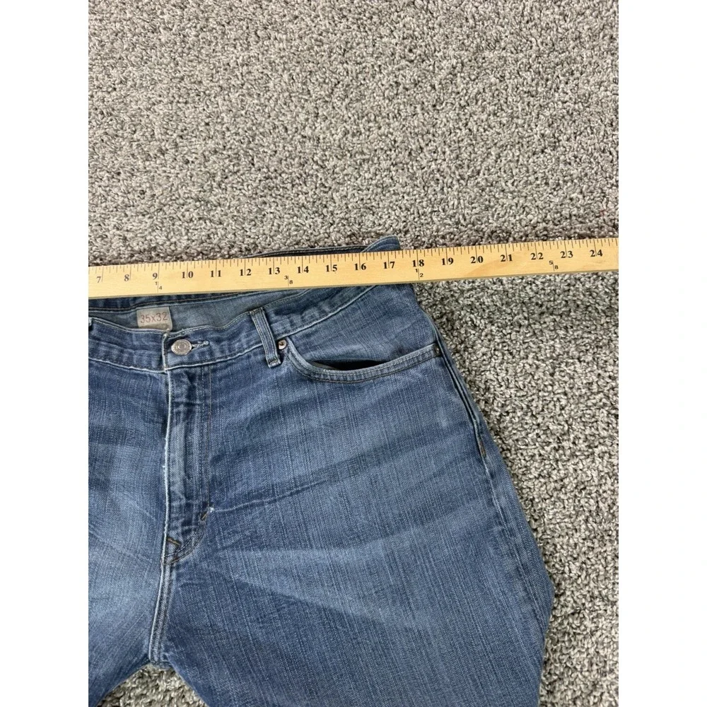 Banana Republic Relaxed Straight Jeans Men's Size 35X32 Blue Baggy